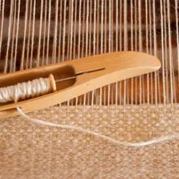 hand woven rug process
