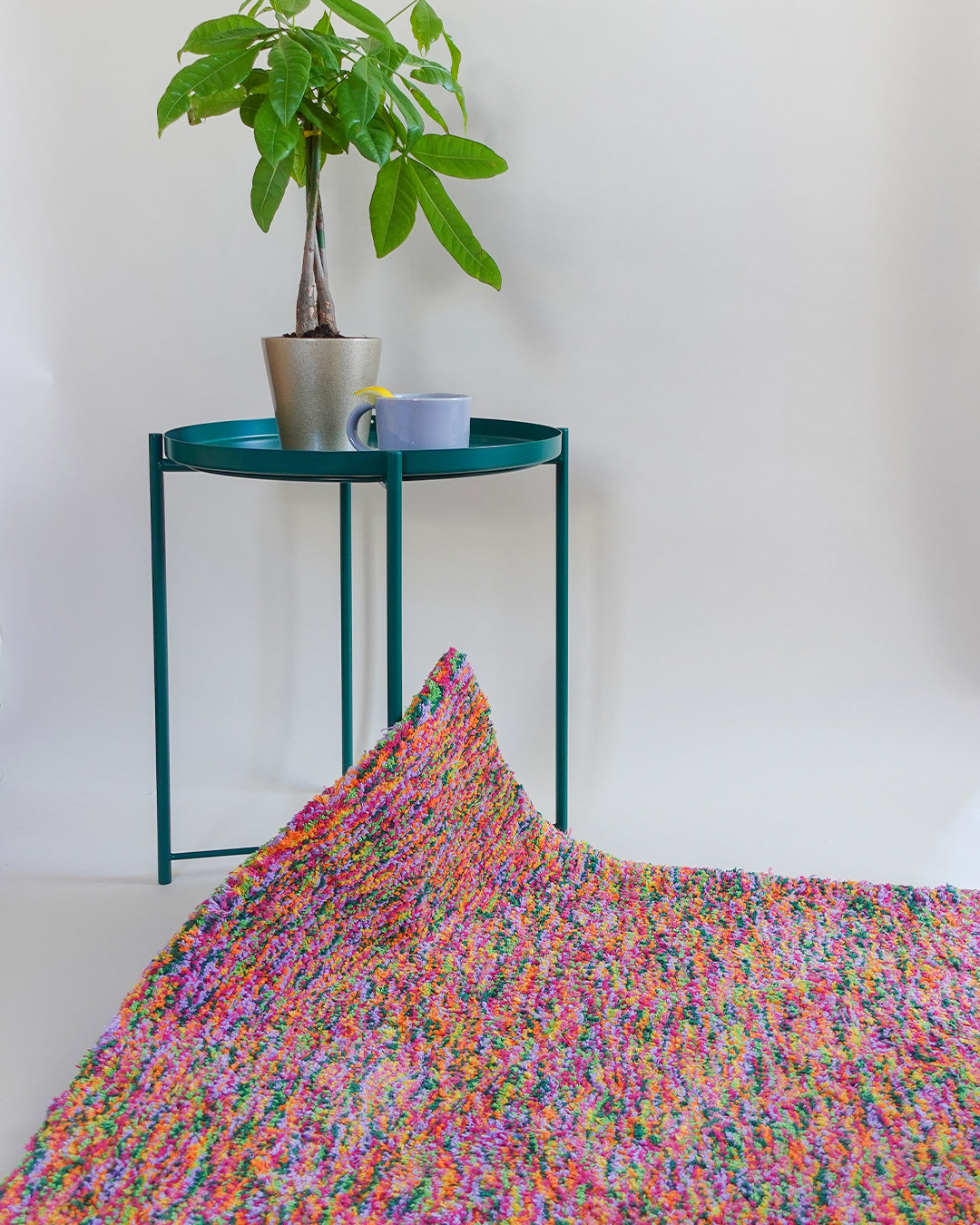 Alfombra de algodón reciclado Sunset Breeze