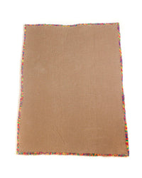 Eclectic colorful rug. Jubi original design hand made in Brooklyn, NY using 100% recycled cotton