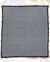 Recycled Cotton Cream and Multicolor Striped Accent Rug